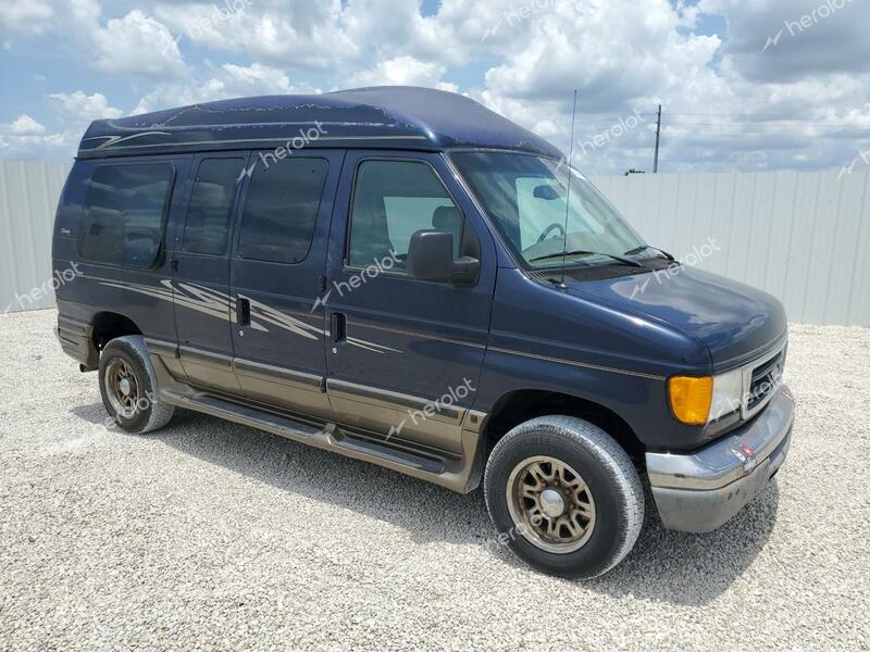 FORD ECONOLINE 2006 blue cargo va gas 1FDNE24L46HB38007 photo #1