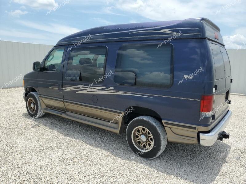 FORD ECONOLINE 2006 blue cargo va gas 1FDNE24L46HB38007 photo #4