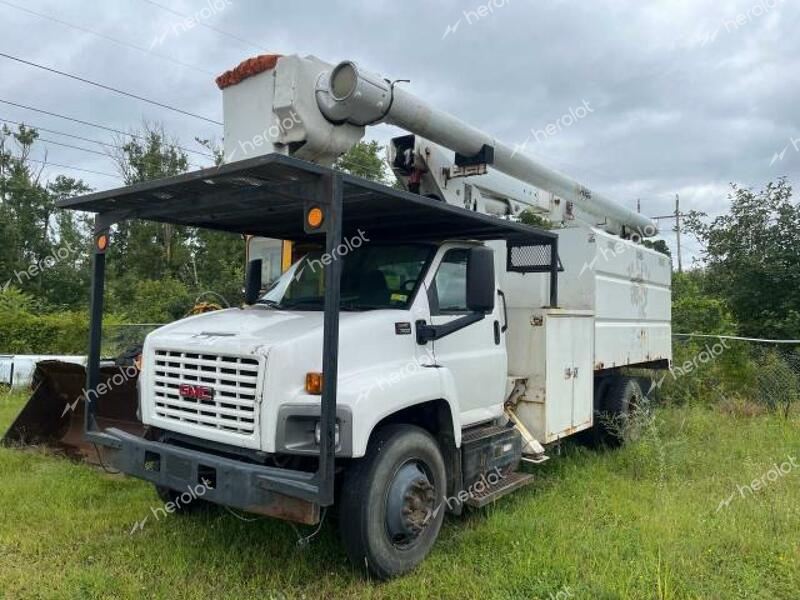 GMC C7500 C7C0 2006 white conventi gas 1GDL7C1G76F430101 photo #3