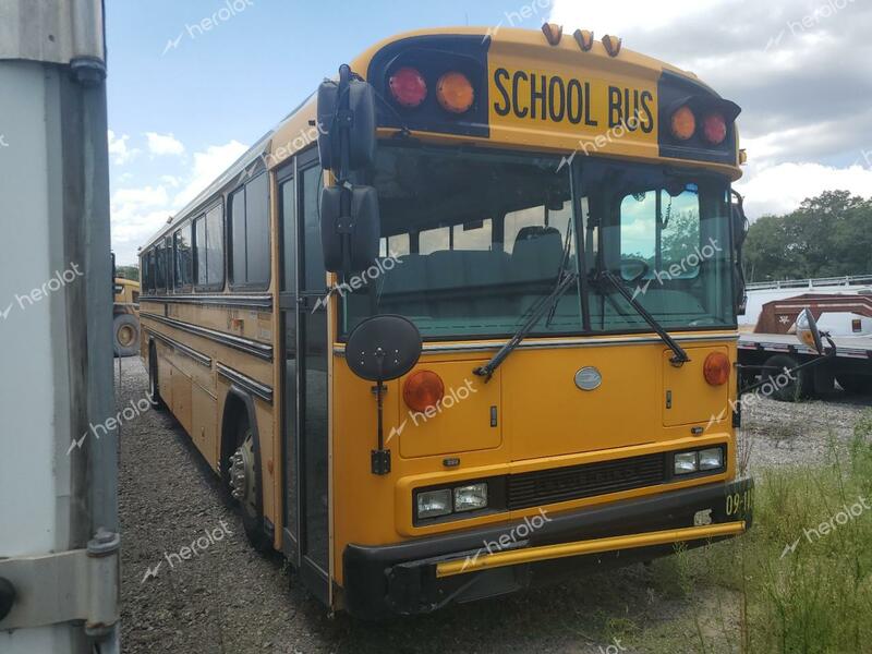 BLUE BIRD SCHOOL BUS 2009 gold bus diesel 1BABNBKA49F263172 photo #1