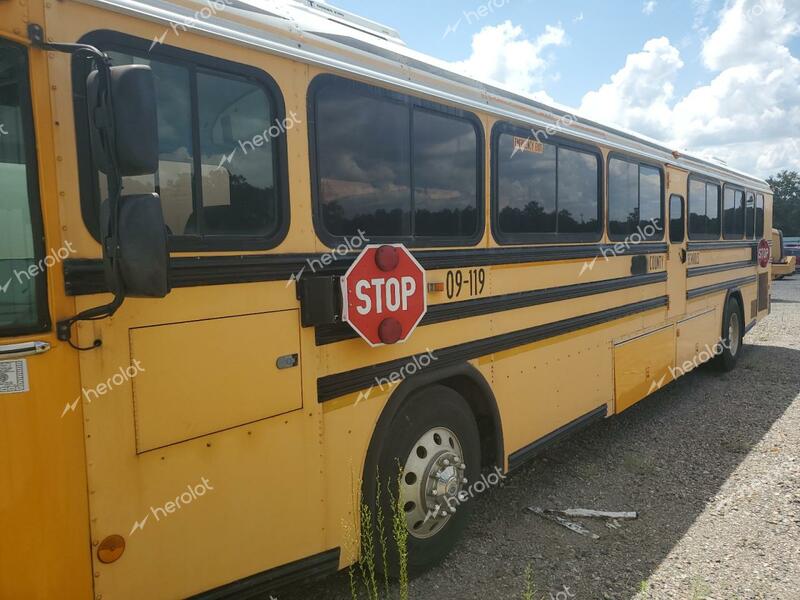 BLUE BIRD SCHOOL BUS 2009 gold bus diesel 1BABNBKA49F263172 photo #3