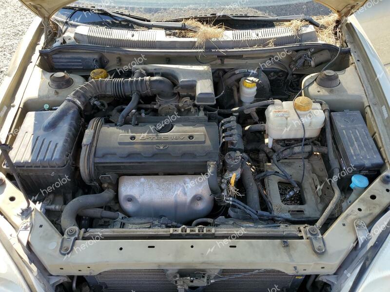 DAEWOO NUBIRA SE 2002 tan  gas KLAJC52Z92K734882 photo #4