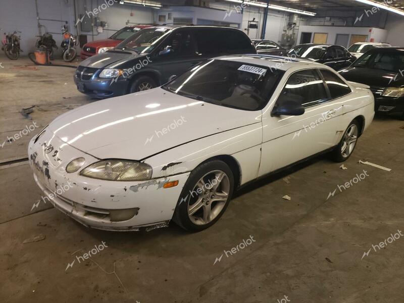 LEXUS SC 400 1992 white  gas JT8UZ30C8N0011580 photo #1