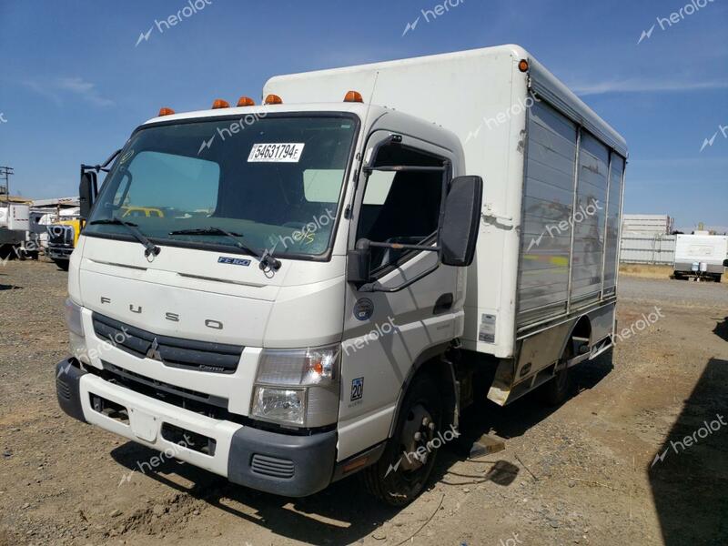 MITSUBISHI FE FEC72S 2015 white  diesel JL6BNE1A6FK016819 photo #1