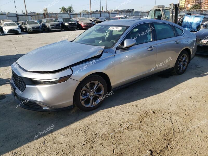 HONDA ACCORD EX 2024 silver  gas 1HGCY1F39RA033889 photo #1