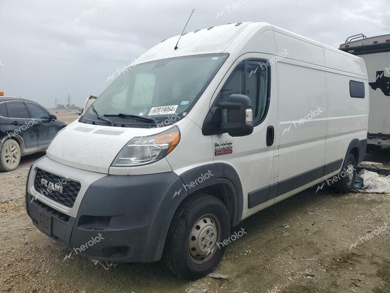 RAM PROMASTER 2019 white  flexible fuel 3C6TRVDG8KE509715 photo #1