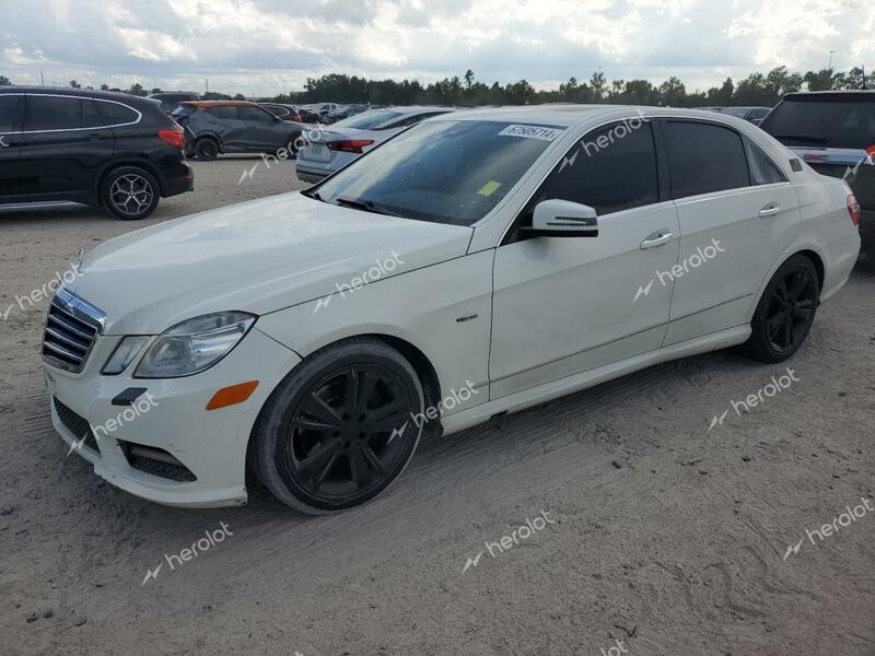 MERCEDES-BENZ E 350 2012 white sedan 4d gas WDDHF5KBXCA660113 photo #1