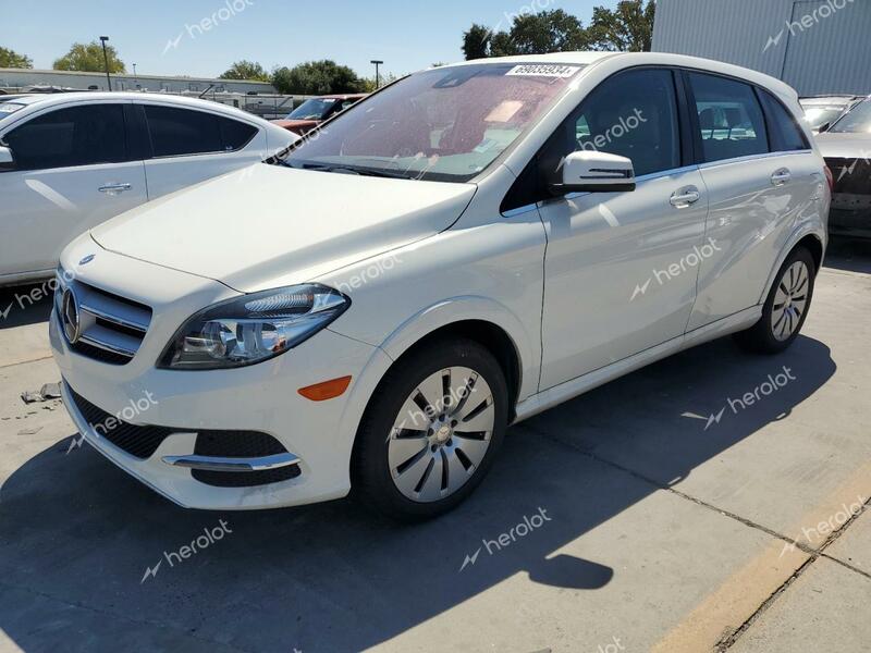 MERCEDES-BENZ B 250E 2017 white hatchbac electric WDDVP9ABXHJ015560 photo #1