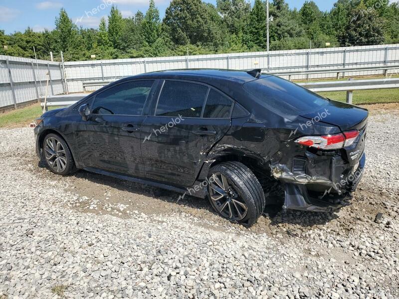 TOYOTA COROLLA LE 2021 black  gas 5YFEPMAE6MP234903 photo #3