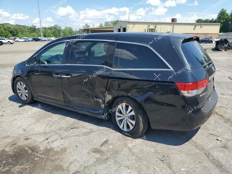 HONDA ODYSSEY 2016 black  gas 5FNRL5H35GB112931 photo #3