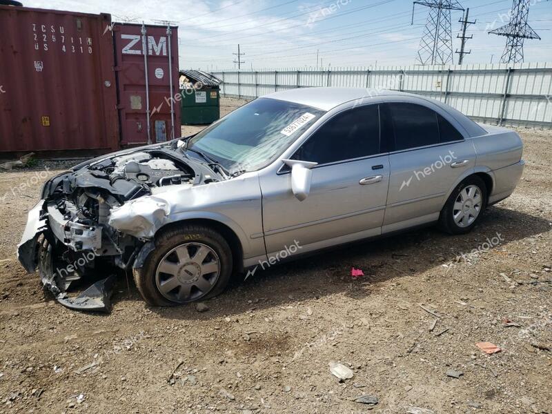 LINCOLN LS 2004 silver sedan 4d gas 1LNHM86S64Y630106 photo #1