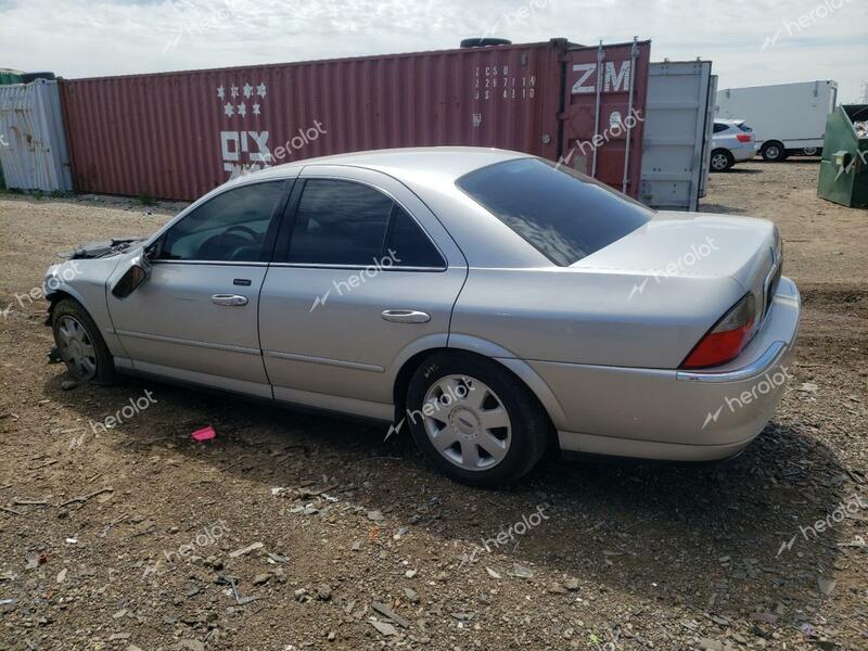 LINCOLN LS 2004 silver sedan 4d gas 1LNHM86S64Y630106 photo #3