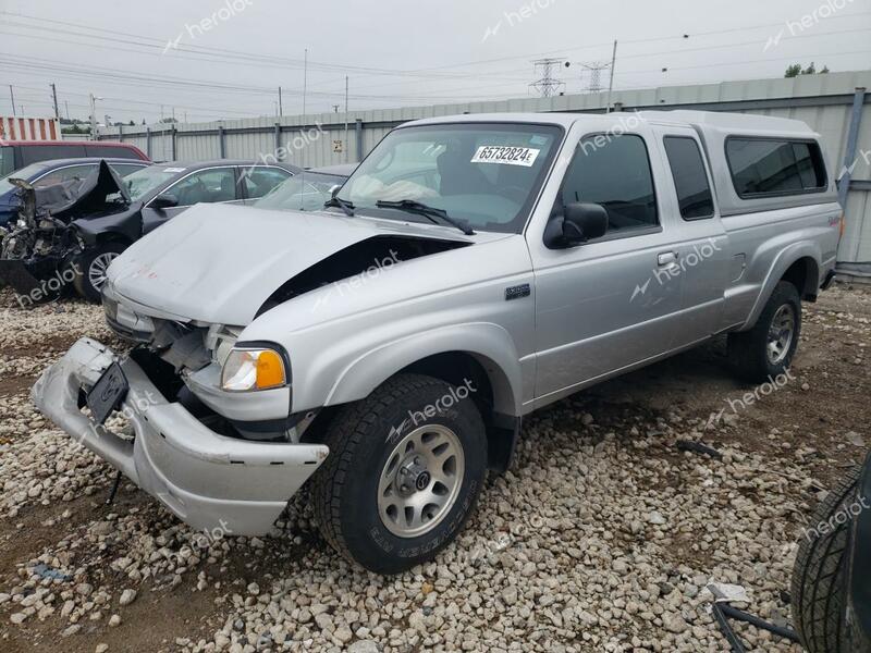 MAZDA B3000 CAB 2004 silver club cab gas 4F4YR16U44TM00809 photo #1