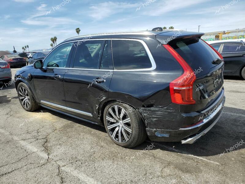 VOLVO XC90 T8 RE 2021 black  hybrid engine YV4BR0CL9M1737795 photo #3