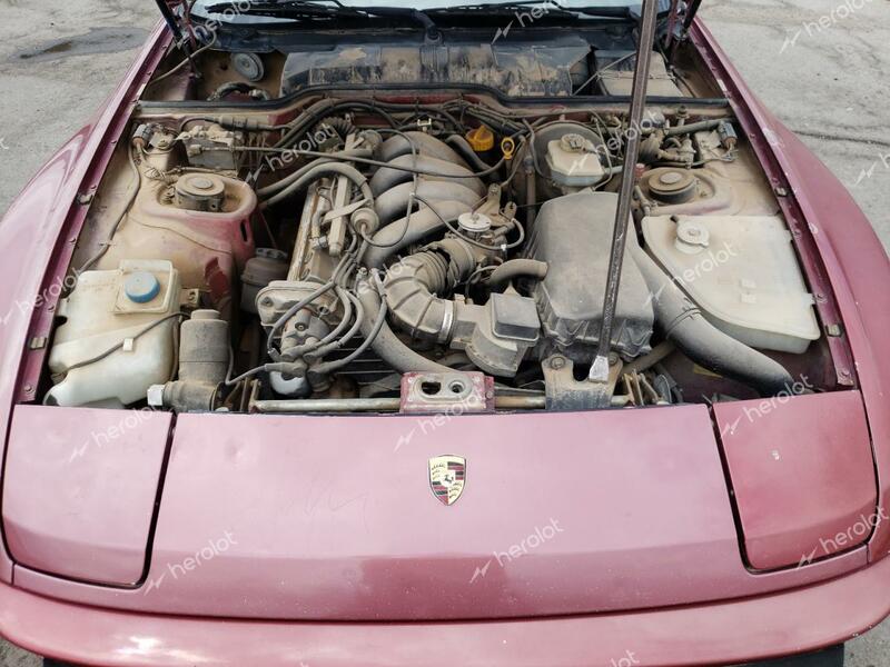 PORSCHE 944 1989 red coupe gas WP0AA0946KN450104 photo #4