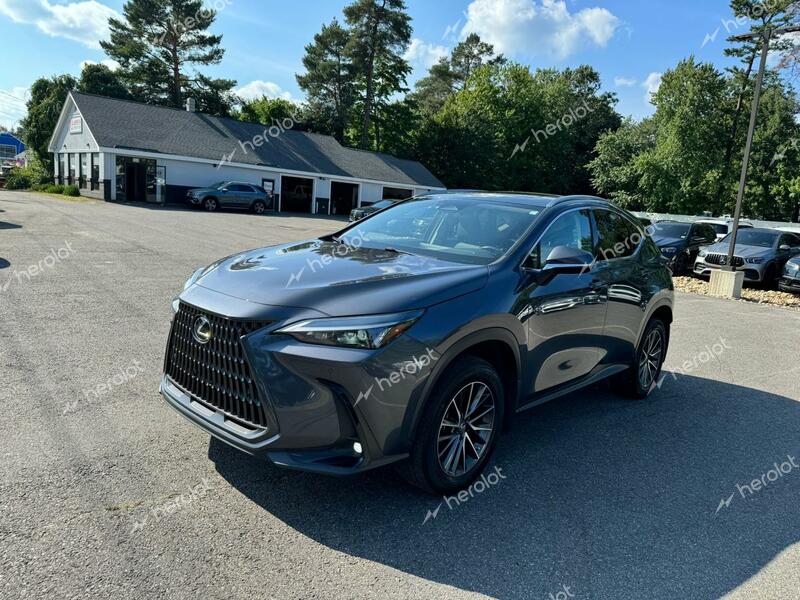 LEXUS NX 350H 2022 gray  hybrid engine JTJGKCEZXN5001665 photo #1