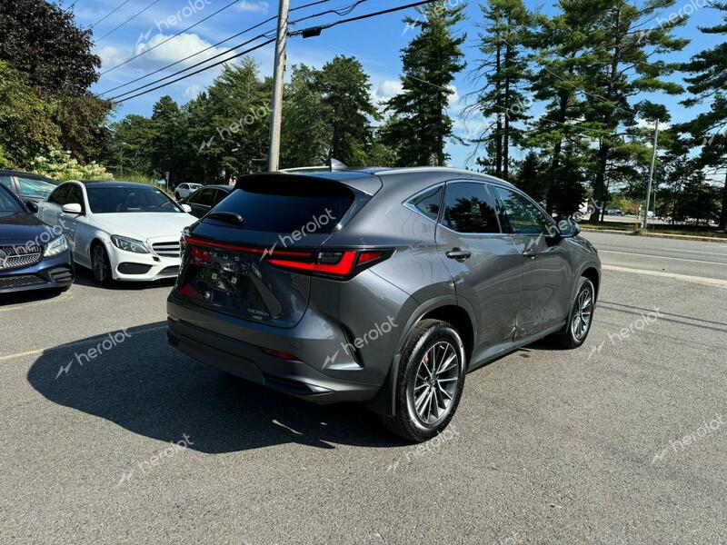 LEXUS NX 350H 2022 gray  hybrid engine JTJGKCEZXN5001665 photo #4