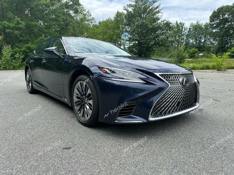 LEXUS LS 500 BAS 2018 blue  gas JTHC51FFXJ5002051 photo #1