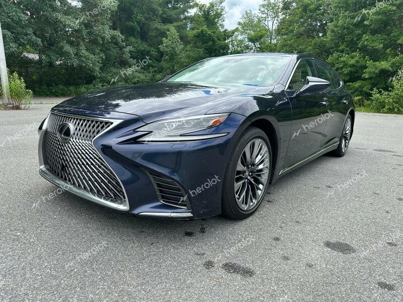 LEXUS LS 500 BAS 2018 blue  gas JTHC51FFXJ5002051 photo #3