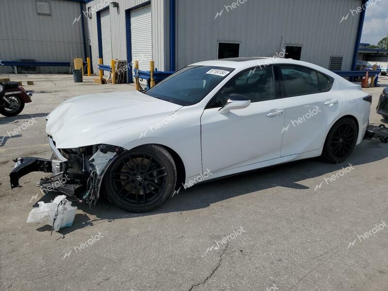 LEXUS IS 500 F S 2023 white  gas JTHAP1D20P5002635 photo #1