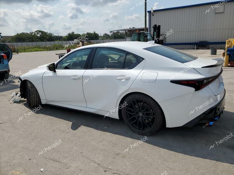 LEXUS IS 500 F S 2023 white  gas JTHAP1D20P5002635 photo #3