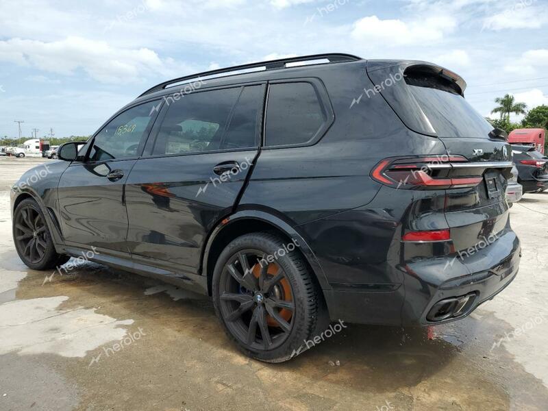 BMW X7 M60I 2023 black  gas 5UX33EM0XP9S01744 photo #3