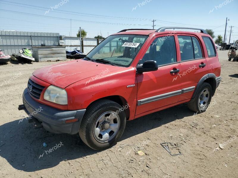 SUZUKI VITARA LX 2004 red  gas 2S3TD62VX46101512 photo #1