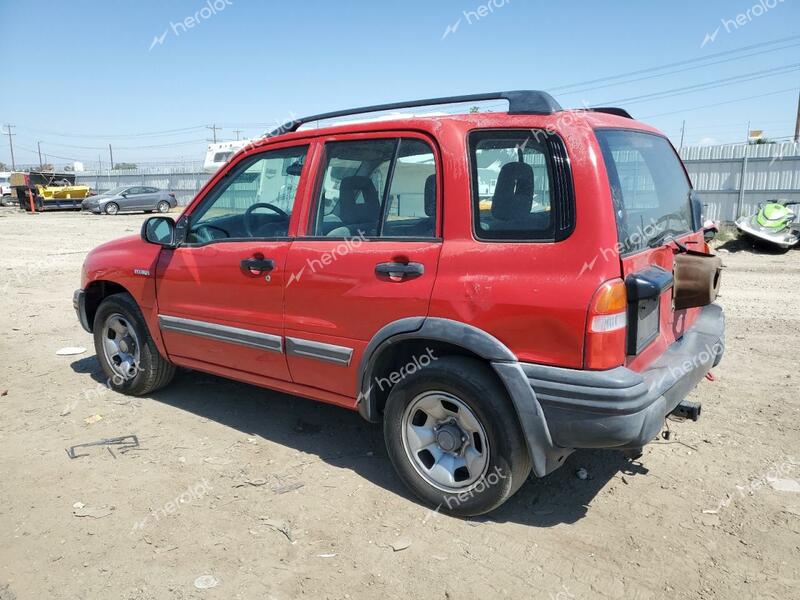 SUZUKI VITARA LX 2004 red  gas 2S3TD62VX46101512 photo #3