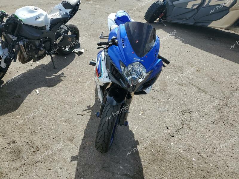 SUZUKI GSX-R600 K 2006 blue  gas JS1GN7DA562107340 photo #3