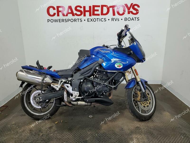 TRIUMPH MOTORCYCLE TIGER 2008 blue  gas SMT700PD08T349565 photo #1