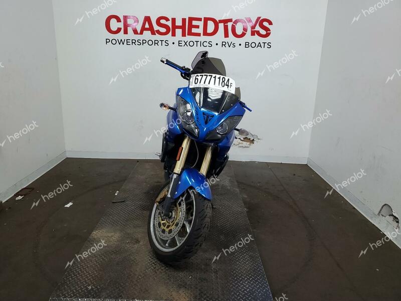 TRIUMPH MOTORCYCLE TIGER 2008 blue  gas SMT700PD08T349565 photo #3