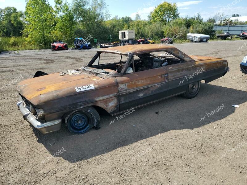 FORD GALAXIE 1964 burn   4A68P130861 photo #1