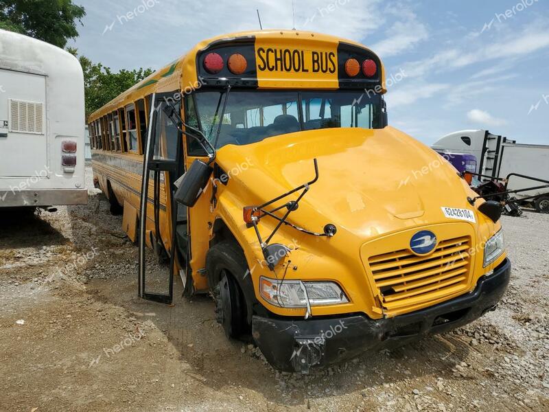 BLUE BIRD SCHOOL BUS 2018 yellow  propane gas 1BAKGCBA9JF335875 photo #1