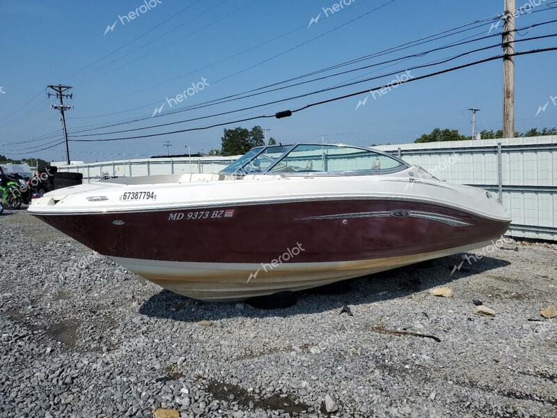 SEA SEA RAY 2007 maroon   SERV6981D707 photo #3