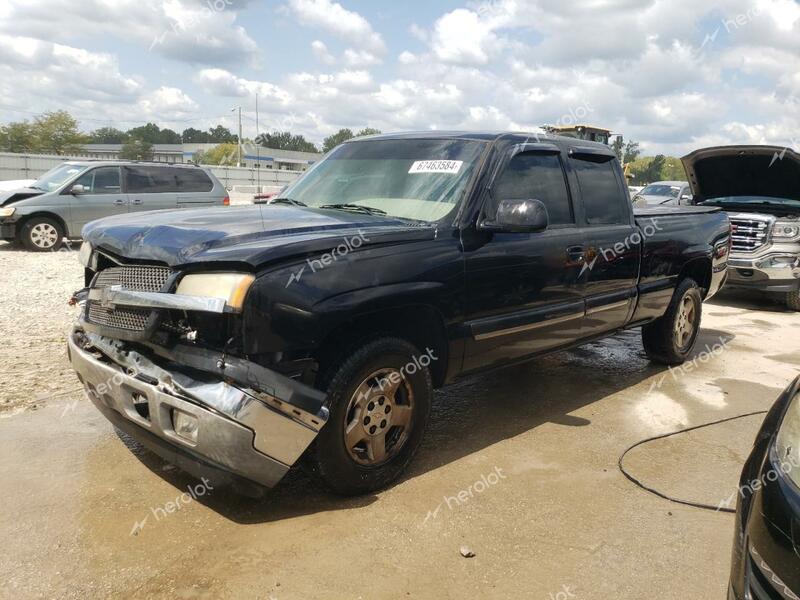 CHEVROLET SILVERADO 2005 black  flexible fuel 1GCEK19Z45Z189021 photo #1