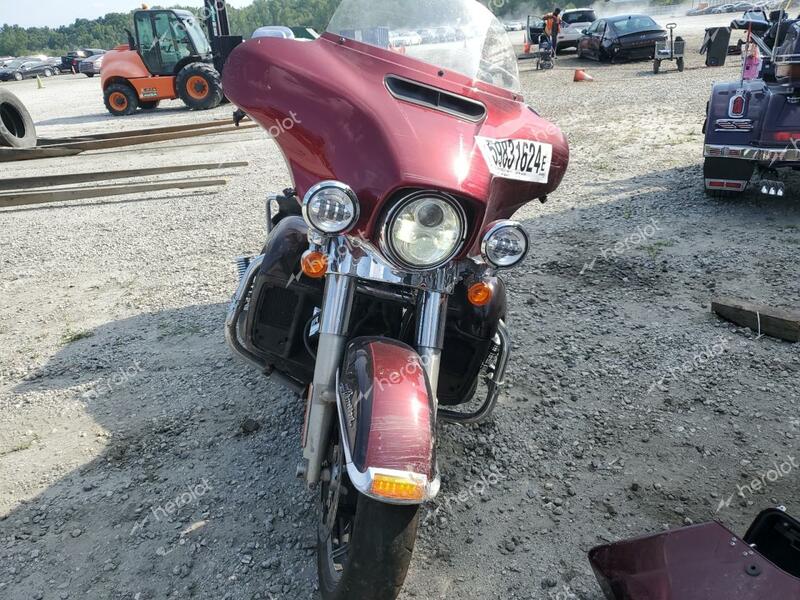 HARLEY-DAVIDSON FLHTK ELEC 2014 red road/str gas 1HD1KEL13EB697349 photo #3