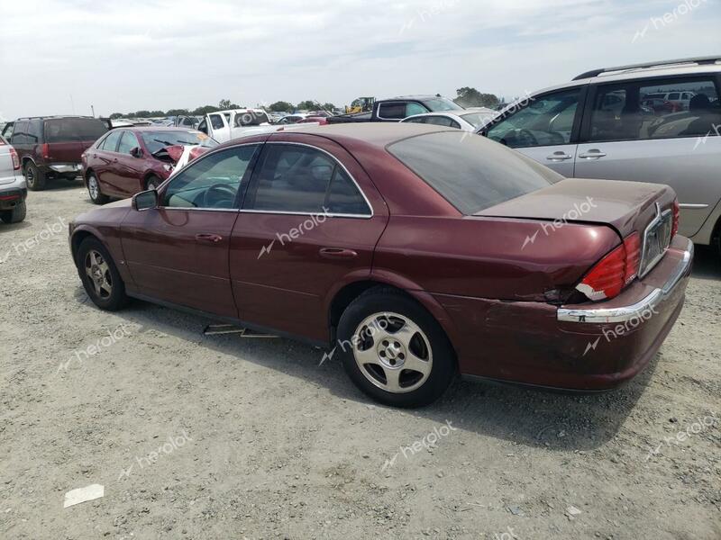 LINCOLN LS 2001 burgundy  gas 1LNHM86S41Y736971 photo #3