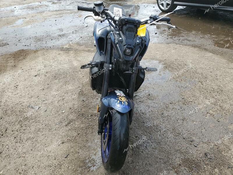 YAMAHA MT09 2022 blue  gas JYARN71E7NA002532 photo #3