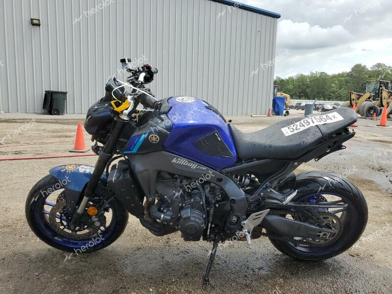 YAMAHA MT09 2022 blue  gas JYARN71E7NA002532 photo #4