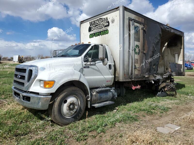 FORD F650 SUPER 2013 white conventi diesel 3FRNF6FA7DV779999 photo #1