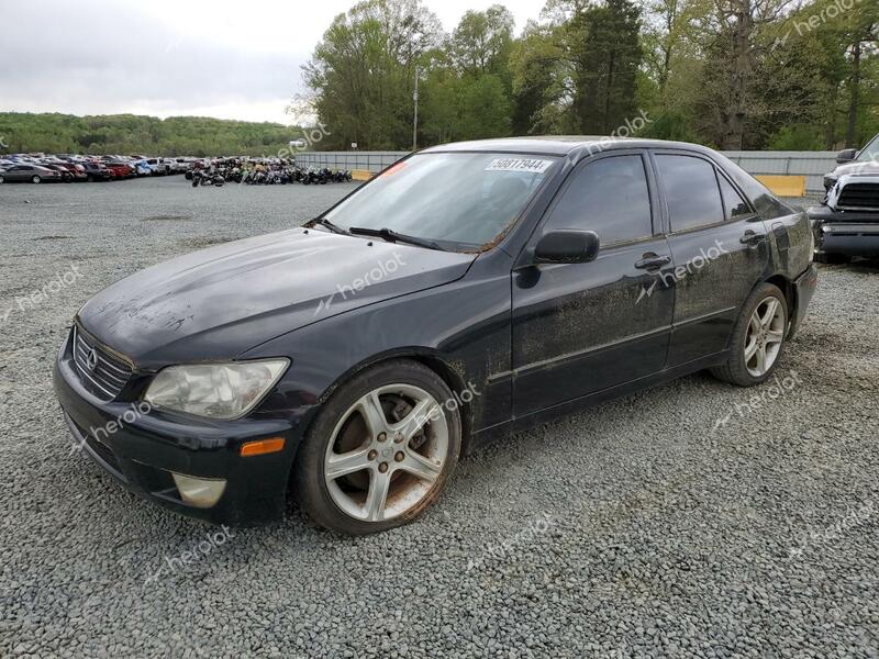 LEXUS IS 300 2001 black  gas JTHBD182610024957 photo #1