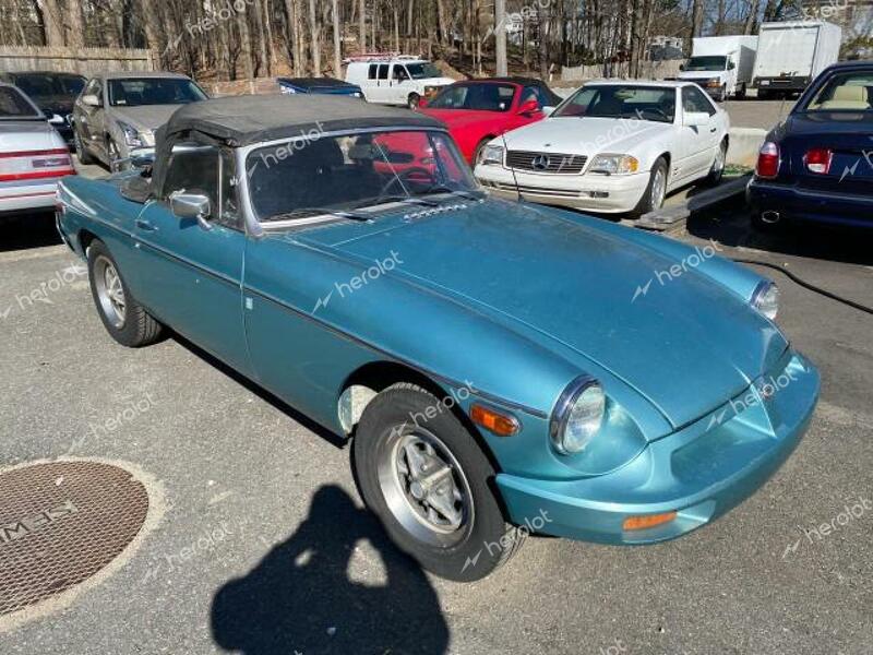 MG MGB 1978 blue   GHN5UJ448552 photo #1