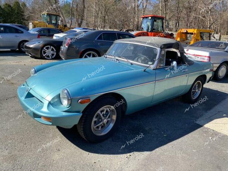 MG MGB 1978 blue   GHN5UJ448552 photo #3