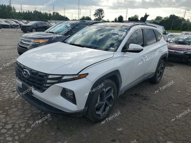 HYUNDAI TUCSON SEL 2022 white  hybrid engine KM8JFCA15NU042168 photo #1