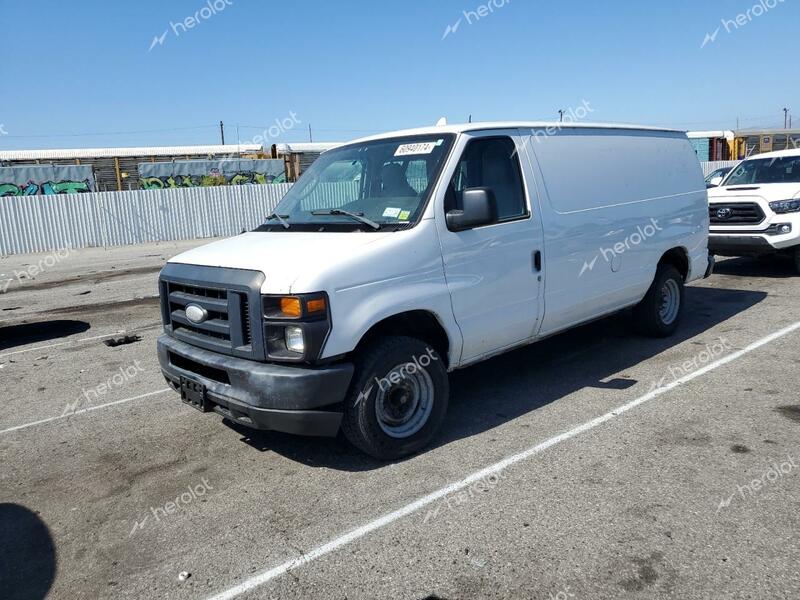 FORD ECONOLINE 2014 white cargo va gas 1FTNE1EW2EDA41272 photo #1