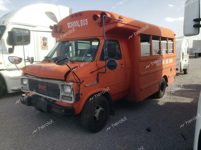 GMC CUTAWAY VA 1996 orange cutaway gas 1GDHG31K7TF501271 photo #3