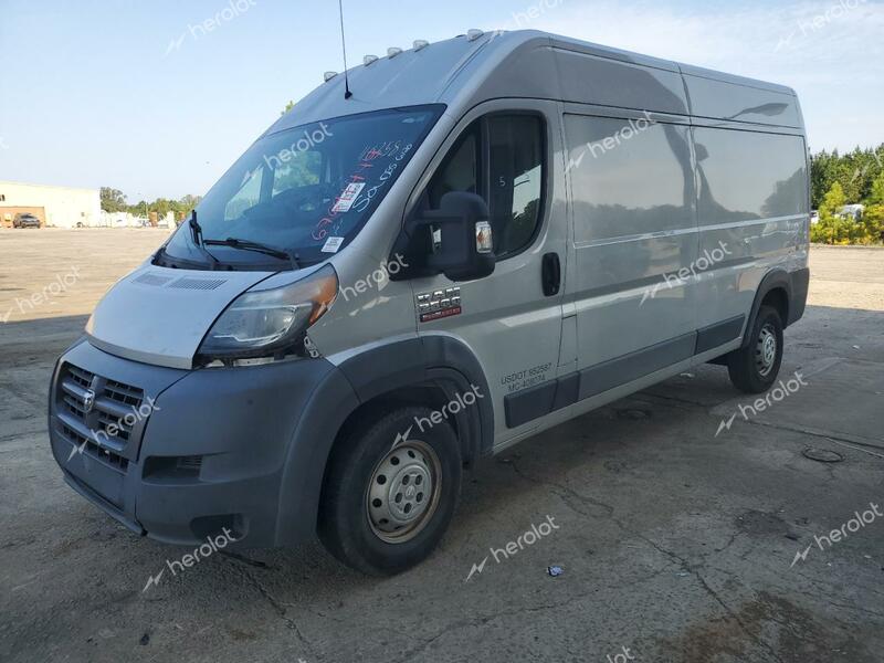 RAM PROMASTER 2016 silver cargo va flexible fuel 3C6TRVDGXGE110358 photo #1