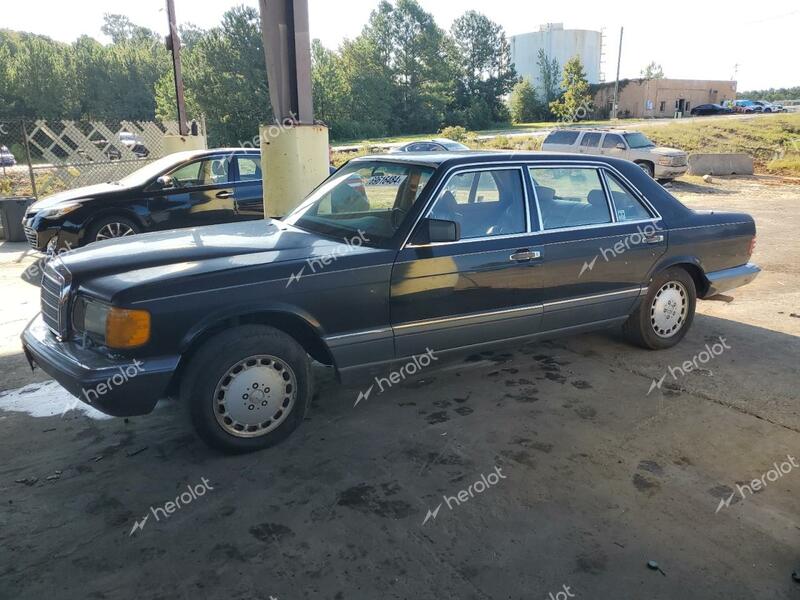 MERCEDES-BENZ 560 SEL 1989 black  gas WDBCA39E6KA462178 photo #1