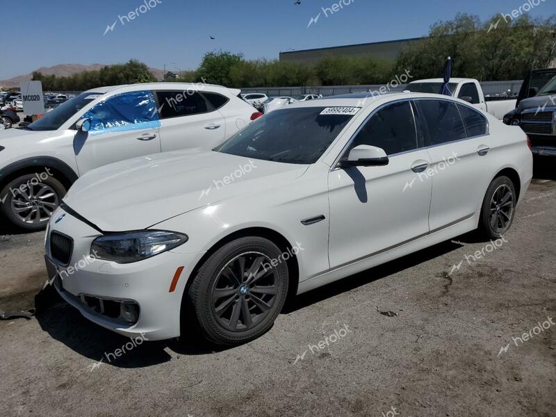 BMW 528 I 2016 white  gas WBA5A5C58GG351311 photo #1