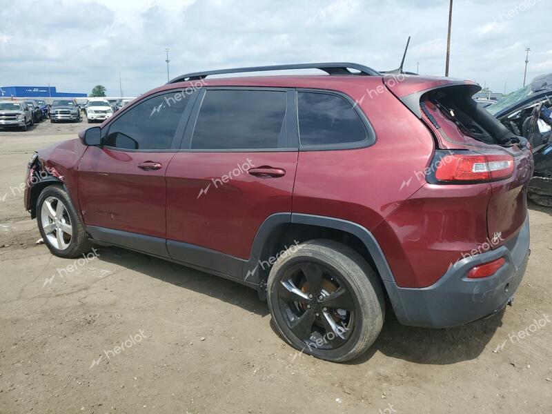 JEEP CHEROKEE L 2018 maroon  gas 1C4PJLCBXJD620195 photo #3